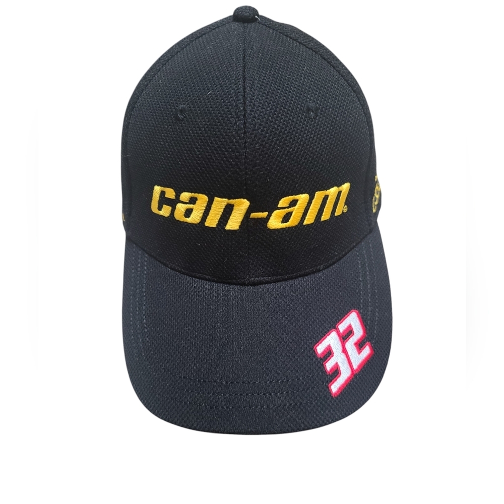 Kappa can-am #32 Nascar go fast racing Black Men's baseball hat cap